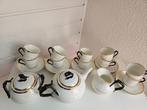 Porcelain france setje 1900s Limoges W Guerin, Antiek en Kunst, Ophalen of Verzenden
