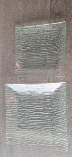 12 glazen eetborden + 12 glazen dessertborden, Ophalen