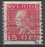 Zweden 1925/1926 - Yvert 196 - Gustaaf V (ST), Timbres & Monnaies, Timbres | Europe | Scandinavie, Suède, Affranchi, Envoi