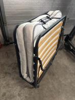 Logeerbed 90 x 200, Huis en Inrichting, Slaapkamer | Bedden, Ophalen, Gebruikt, Eenpersoons
