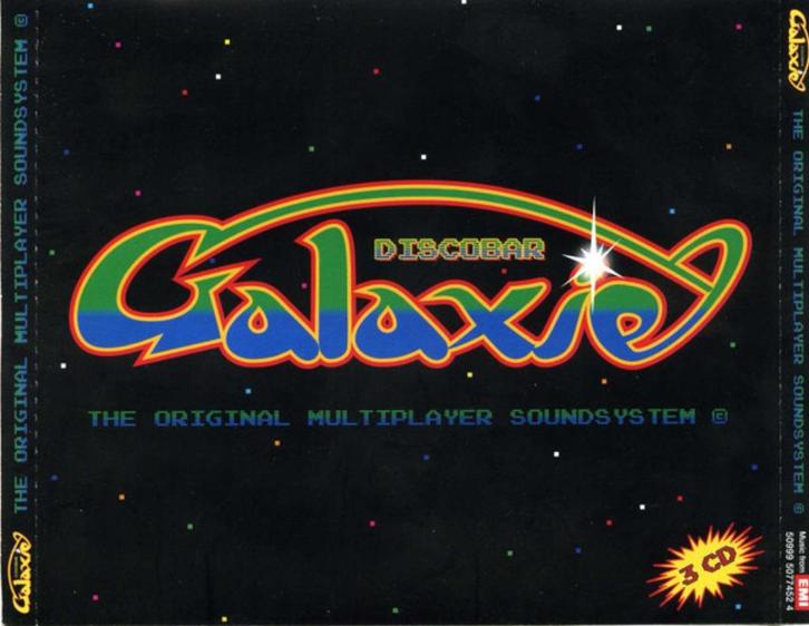 3CD Discobar Galaxie – The Original Multiplayer Soundsystem, CD & DVD, CD | Pop, Comme neuf, 2000 à nos jours, Enlèvement ou Envoi