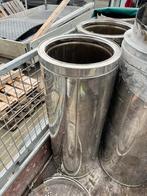 Dubbelwandige afvoerbuizen, Doe-het-zelf en Bouw, Ophalen, Zo goed als nieuw, Inox, Afvoer