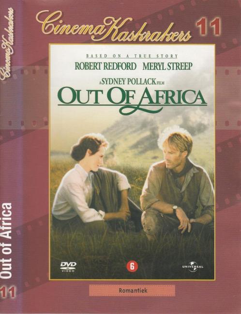 Out Of Africa (1985) Robert Redford - Meryl Streep, Cd's en Dvd's, Dvd's | Drama, Zo goed als nieuw, Drama, Alle leeftijden, Ophalen of Verzenden