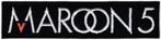 Maroon 5 stoffen opstrijk patch embleem, Verzamelen, Muziek, Artiesten en Beroemdheden, Verzenden, Nieuw, Kleding