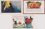 halloween postkaarten, Verzamelen, Gelopen, Ophalen of Verzenden, Buiten Europa, 1920 tot 1940