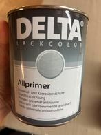 Delta zwarte grondlak antiroest op alle oppervlaktes 0,75l, Doe-het-zelf en Bouw, Verf, Beits en Lak, Ophalen of Verzenden, Nieuw