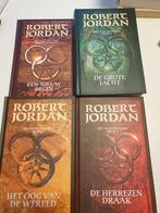 4 x Robert Jordan HC - HET RAD DES TIJDS Proloog + 1 tem 3, Boeken, Ophalen of Verzenden, Zo goed als nieuw, Robert Jordan
