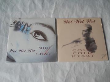 2 CD SINGLES - WET WET WET, Cd's en Dvd's, 2 t/m 5 singles, Ophalen of Verzenden, Zo goed als nieuw, Pop