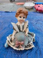 Statue petite fille, Collections