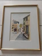 Schilderlijst van Saint Paul de Vence van JR Florenti, Ophalen of Verzenden