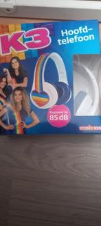 Nieuwe hoofdtelefoon k3 voor kinders, Ophalen of Verzenden, Nieuw, Op oor (supra aural), Overige merken