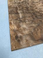 Placage ronce de noyer, 58x36 cm, Matériel, Envoi, Neuf
