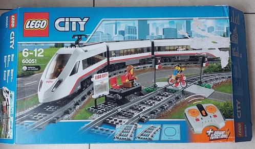 Lego city 60051 Hogesnelheidstrein en extra sporen, Kinderen en Baby's, Speelgoed | Duplo en Lego, Lego, Complete set, Ophalen of Verzenden
