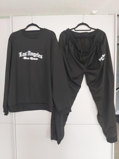 2 delige heren set Los Angeles zwart wit 3XL, Kleding | Heren, Grote Maten, Nieuw, Overige typen, Zwart, Verzenden