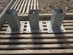 Metalen Paalhouders, Ophalen, Zo goed als nieuw, 50 tot 100 mm, Overige typen