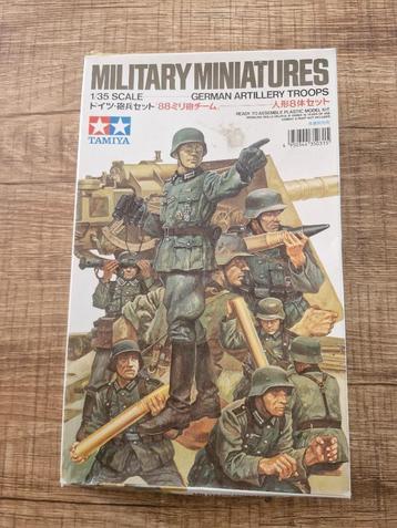 Tamiya German Artillery Troops 1/35 beschikbaar voor biedingen