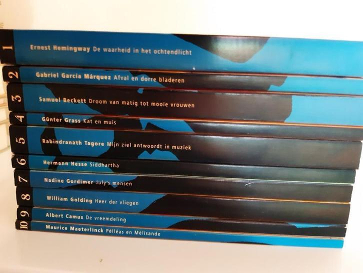 De Morgen-bibliotheek-NOBELPRIJS LITERATUUR -10 DELEN, Boeken, Literatuur, Zo goed als nieuw, Ophalen