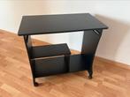 Bureau op wieltjes (zwart), Ophalen, Zo goed als nieuw, Bureau