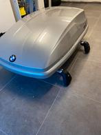 BMW dakbeugel + originele dakkoffer, Auto diversen, Dakkoffers, Zo goed als nieuw