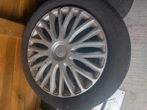Velgen met banden, Auto-onderdelen, Banden en Velgen, Banden en Velgen, Zomerbanden, 15 inch, 195 mm, Gebruikt, Ophalen