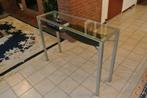 Design Sideboard Table met Glasplaat, Huis en Inrichting, Ophalen, 50 tot 100 cm, Zo goed als nieuw, Overige vormen