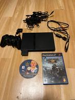Pack Console PlayStation 2 Slim + Jeux (SOCOM & Bully), Enlèvement ou Envoi, Comme neuf, Noir, Slim