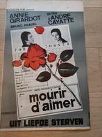 cinema affiche Annie Girardot, filmposter, Gebruikt, Film en Tv, Verzenden