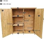 Abri de jardin en bois | cabanon | LIVRAISON GRATUITE, Jardin & Terrasse, Stockage & Armoires de jardin, Neuf, -, WILTEC, -