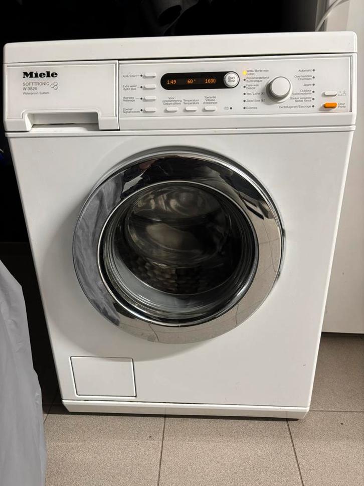 Miele wasmachine 1600 toeren, Electroménager, Lave-linge, Utilisé, 6 à 8 kg, 1200 à 1600 tours, Enlèvement