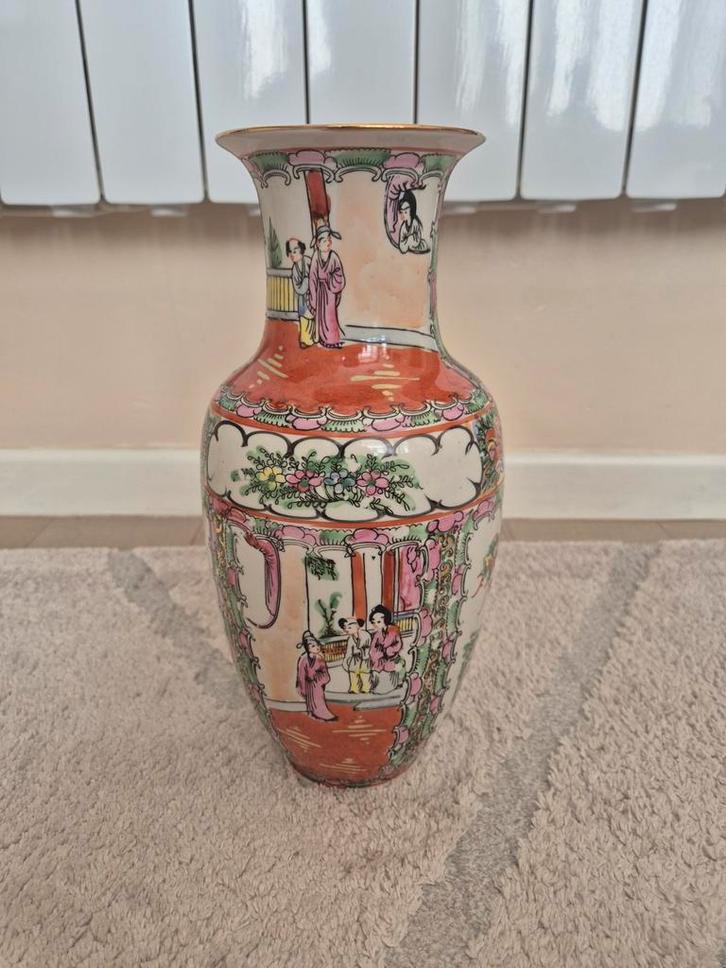 Chinese vaas gesigneerd - 30 cm - goede conditie, Antiek en Kunst, Antiek | Vazen, Ophalen