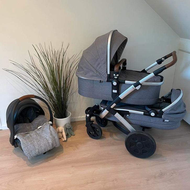 Luxe complete duo kinderwagen, Kinderen en Baby's, Kinderwagens en Combinaties, Kinderwagen, Ophalen