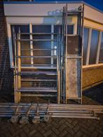 Aluminium rolsteiger rolstelling, Ophalen, Gebruikt