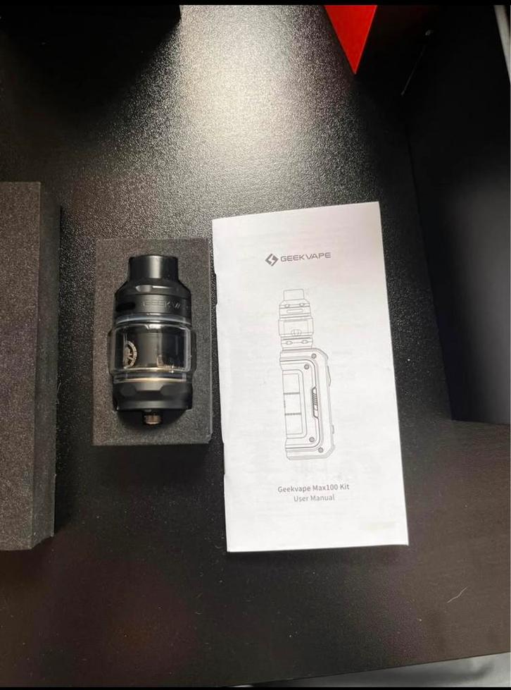 GeekVape noir + boîte d’origine – 75€ (négociable), Elektronische apparatuur, Stoomapparaten, Zo goed als nieuw, Ophalen