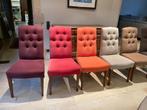 stoelen, Huis en Inrichting, Stoelen, Ophalen, Zo goed als nieuw, Stof, Vijf, Zes of meer stoelen
