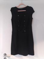 Mango zwarte winterjurk maat L, Ophalen, Gedragen