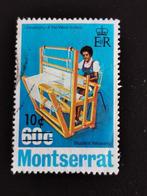 Montserrat 1974 - weefgetouw met opdruk, Ophalen of Verzenden, Midden-Amerika, Gestempeld