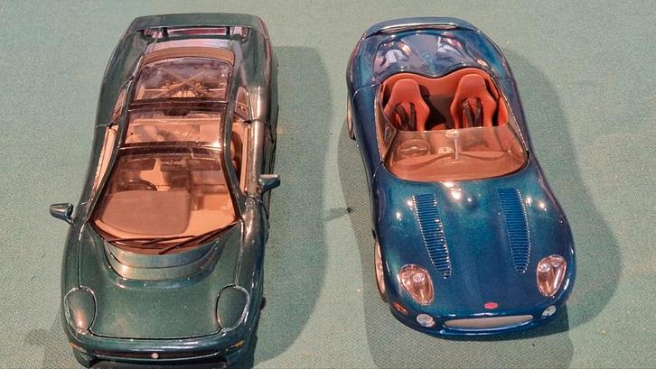 Jaguar 1/18, Hobby en Vrije tijd, Modelauto's | 1:18, Zo goed als nieuw, Maisto, Ophalen of Verzenden