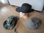 Cowboyhoeden en pet , army , zwart groen alles voor 2 euro, Ophalen of Verzenden, Gedragen, Hoed