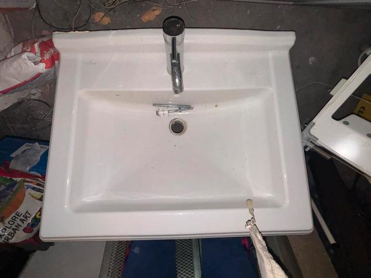 Villeroy & Boch wastafel, Bricolage & Construction, Sanitaire, Comme neuf, Robinet, Enlèvement