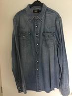 Ralph Lauren denim western overhemd RRL, Kleding | Heren, Overhemden, Ophalen, Blauw, Ralph Lauren, Zo goed als nieuw