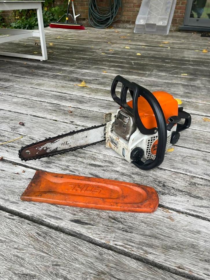 Kettingzaag Stihl MS 170, Tuin en Terras, Hand-tuingereedschap, Zo goed als nieuw, Ophalen