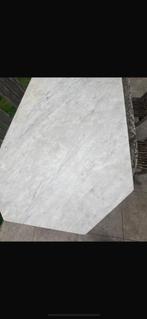 marmeren tafelblad, Huis en Inrichting, Tafels | Eettafels, Ophalen, Overige materialen, Gebruikt, 100 tot 150 cm
