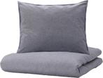 Ikea housse couette 240x220cm avec taies, Gebruikt, Blauw, Dekbedovertrek, Tweepersoons