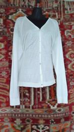 y2k, Yessica zalig zachte gilet wit-crême, maatje XL, Maat 42/44 (L), Ophalen of Verzenden, Gedragen, Wit