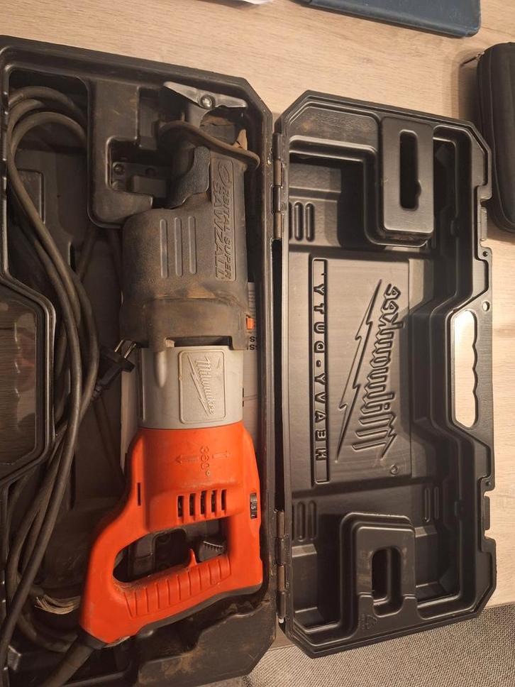 Reciprozaag milwaukee recipro zaag krokodil, Doe-het-zelf en Bouw, Gereedschap | Boormachines, Ophalen