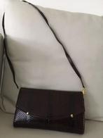 vintage tasje, Handtassen en Accessoires, Ophalen of Verzenden, Zo goed als nieuw, Bruin, Avondtasje