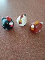 Decoratie 3 kippetjes in steen, Ophalen