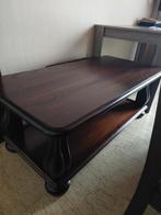 Massief eiken slontafel, Huis en Inrichting, Ophalen, Zo goed als nieuw, Eikenhout