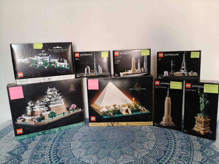 Verschillende Lego Architecture-sets, Kinderen en Baby's, Speelgoed | Duplo en Lego, Gebruikt, Lego, Ophalen of Verzenden