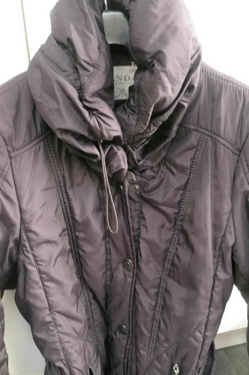 Paarse tussenseizoen jas (K645), Kleding | Dames, Jassen | Winter, Zo goed als nieuw, Maat 42/44 (L), Paars, Ophalen of Verzenden
